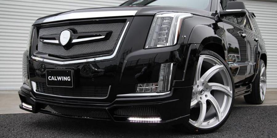  Cadillac Escalade by Calwing on Forgiato Wheels 2016 года  (фото 3 из 12)
